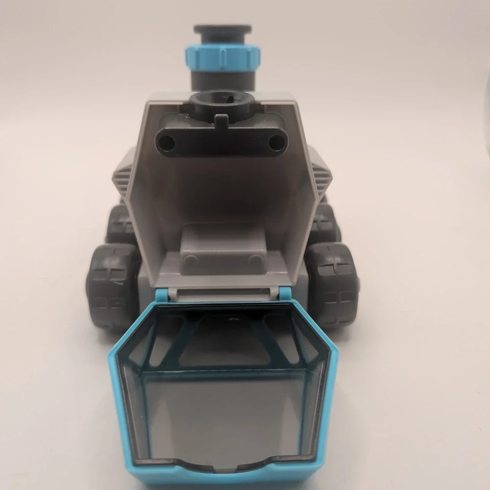 Little Tikes Space Rover Toy Vehicle Gray Blue Plastic 6-Wheel MGA Rocket Ship